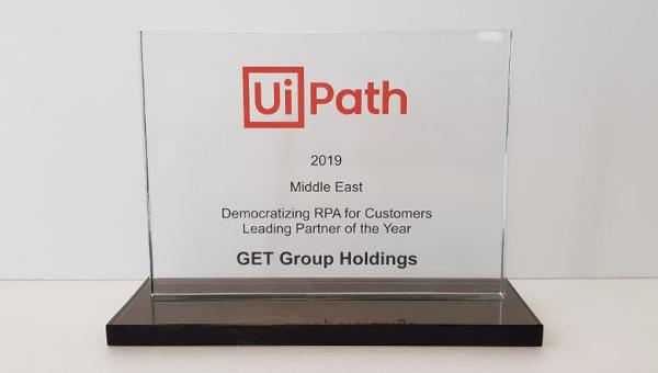 GET Group Receives Middle East Leading Partner for 2019 Award by UiPath