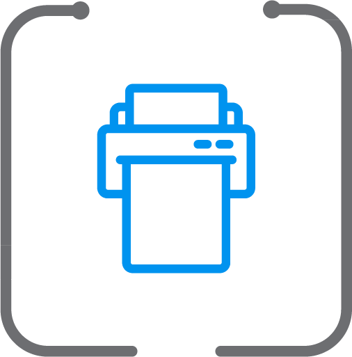 چاپ بلیط متمرکز